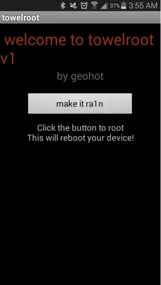 Root Android Using TowelRoot