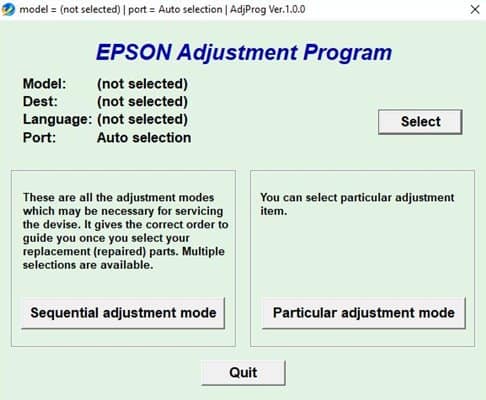 download epson resetter tool