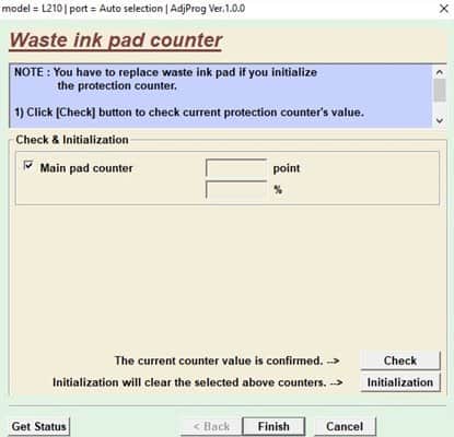 Download Epson Resetter Tool - Epson L220, 210,380,120