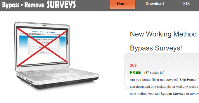 survey remover download no survey