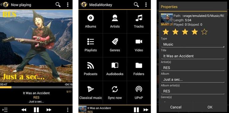 MediaMonkey Best Music Player For Android