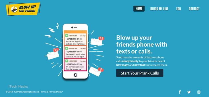 Blow Up The Phone Prank Website 2020