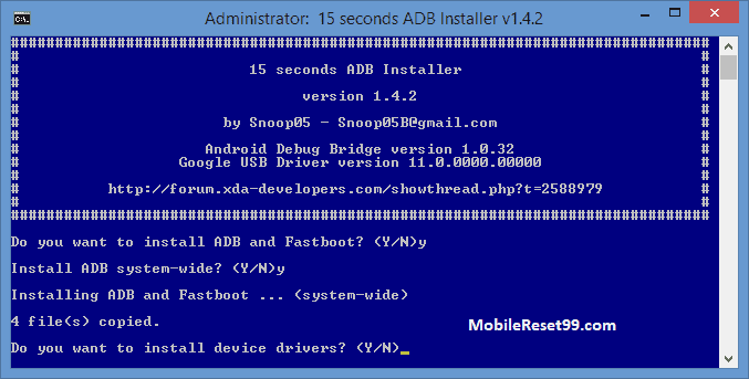 Download Latest ADB & Fastboot Drivers