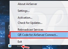 Airserver QR Code Scanner