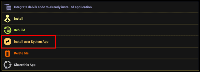 Lucky Patcher Install as a System App