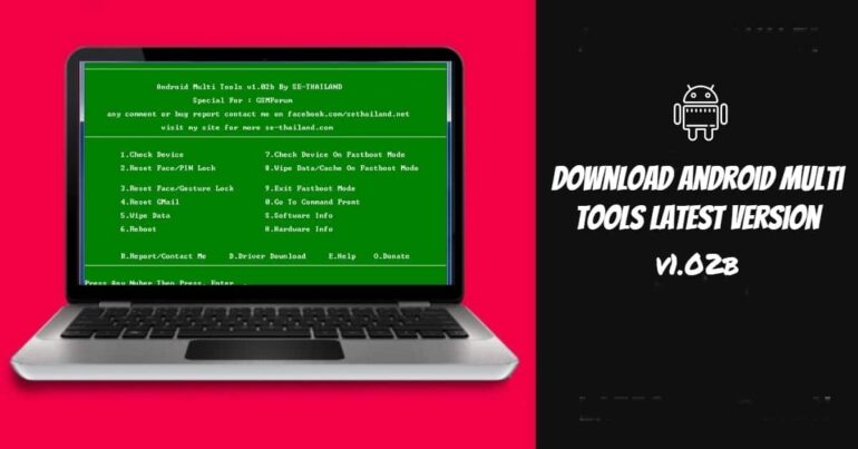 android multi tools v1.02b tutorial