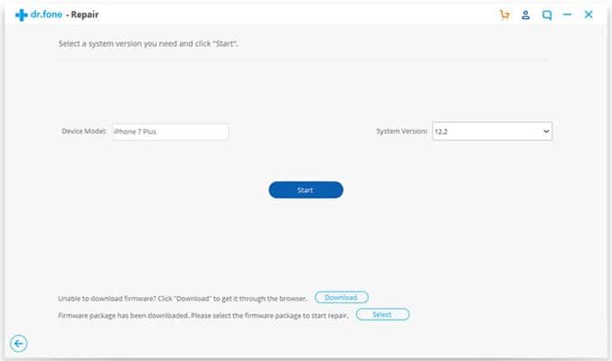 Restore iPad using iOS System recovery