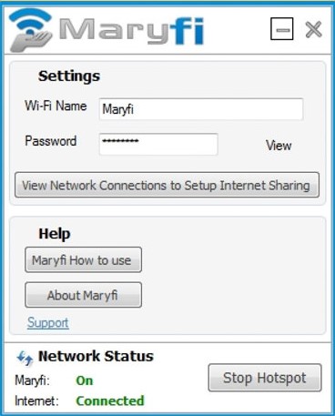 Maryfi Hotspot Software