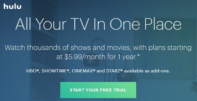 Hulu - Sites like TheWatchseries.to