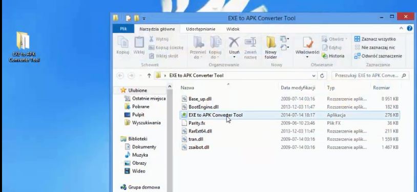 How to Convert Exe to APk files on Windows