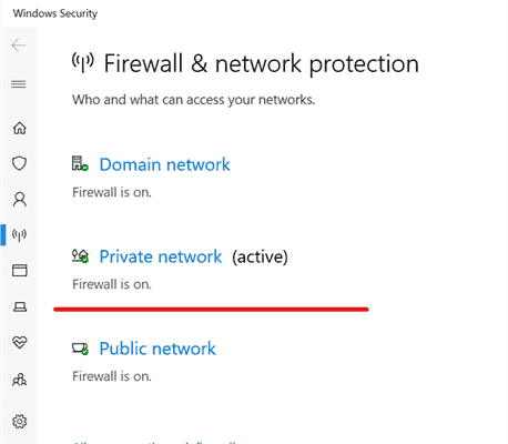 Windows Firewall and Network Protection