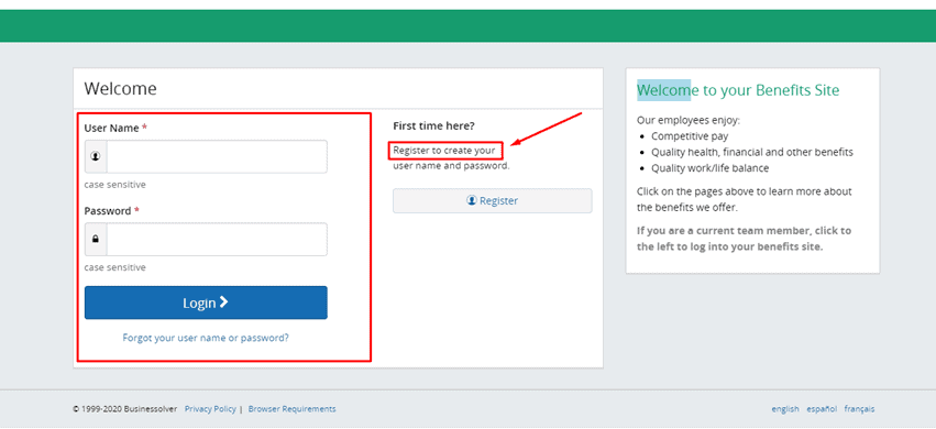 How to Register to MyHTspace Employee Portal