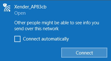 Windows connecting WiFi