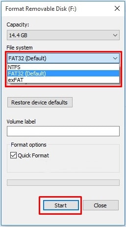 Formatting USB drive as FAT 32 System for Sony PlayStation 3