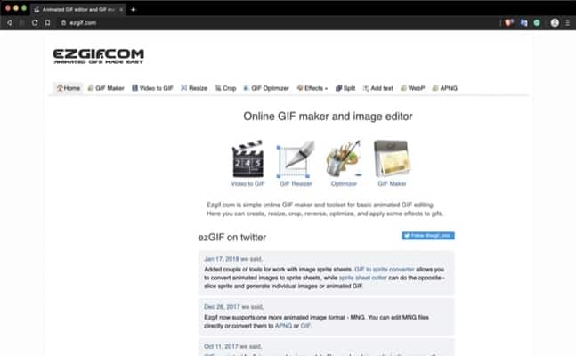 How to Save a GIF from Twitter on Computer Using EZGIF