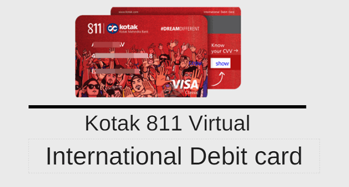 Kotak 811 Virtual Debit Card