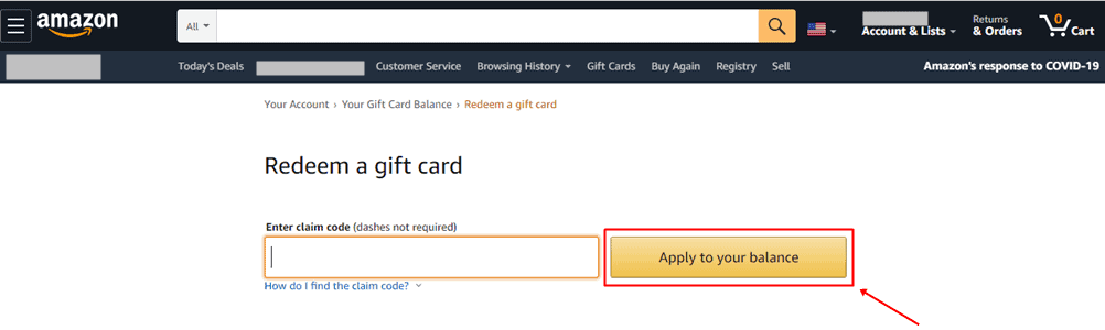 How to Check Amazon Gift Card Balance without Redeeming