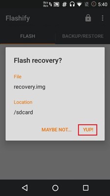 Flash TWRP on Moto One Fusion Plus