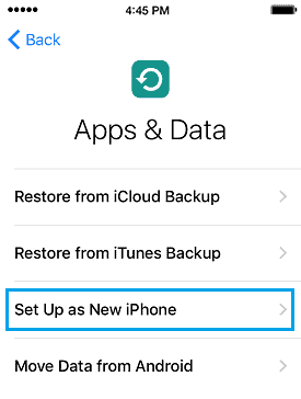 Restore iPhone Data from iCloud or iTunes