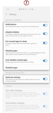 Samsung Galaxy Battery Drain Fast Issue