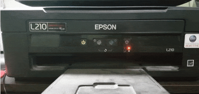 Epson l360 Red Light Blinking Error