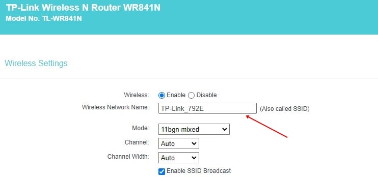 Change Routers Default SSID name