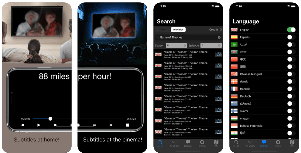 Subtitle Viewer - Best Subtitle App for iPhone