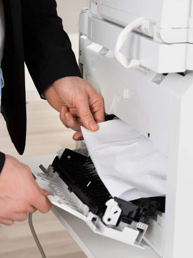 How to Fix a Printer Paper Jam?