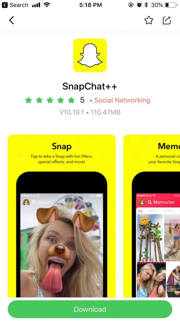 Download Snapchat Plus Plus Mod APK