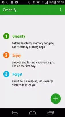 Greenify - Best app for rooted android to increase batterylife
