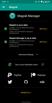 Magisk Manager - Must use android root app