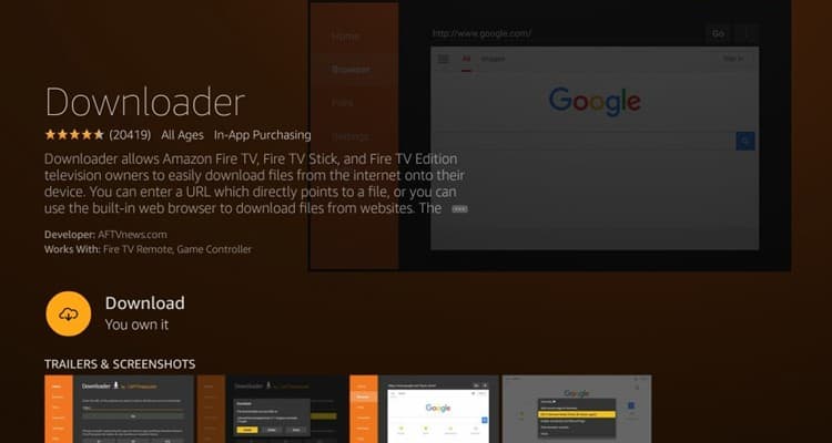 Amazon Firestick Downloader App