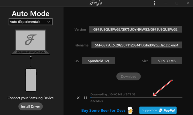 Download Frija Tool V2.0.23 - Samsung Firmware Downloader [2023]