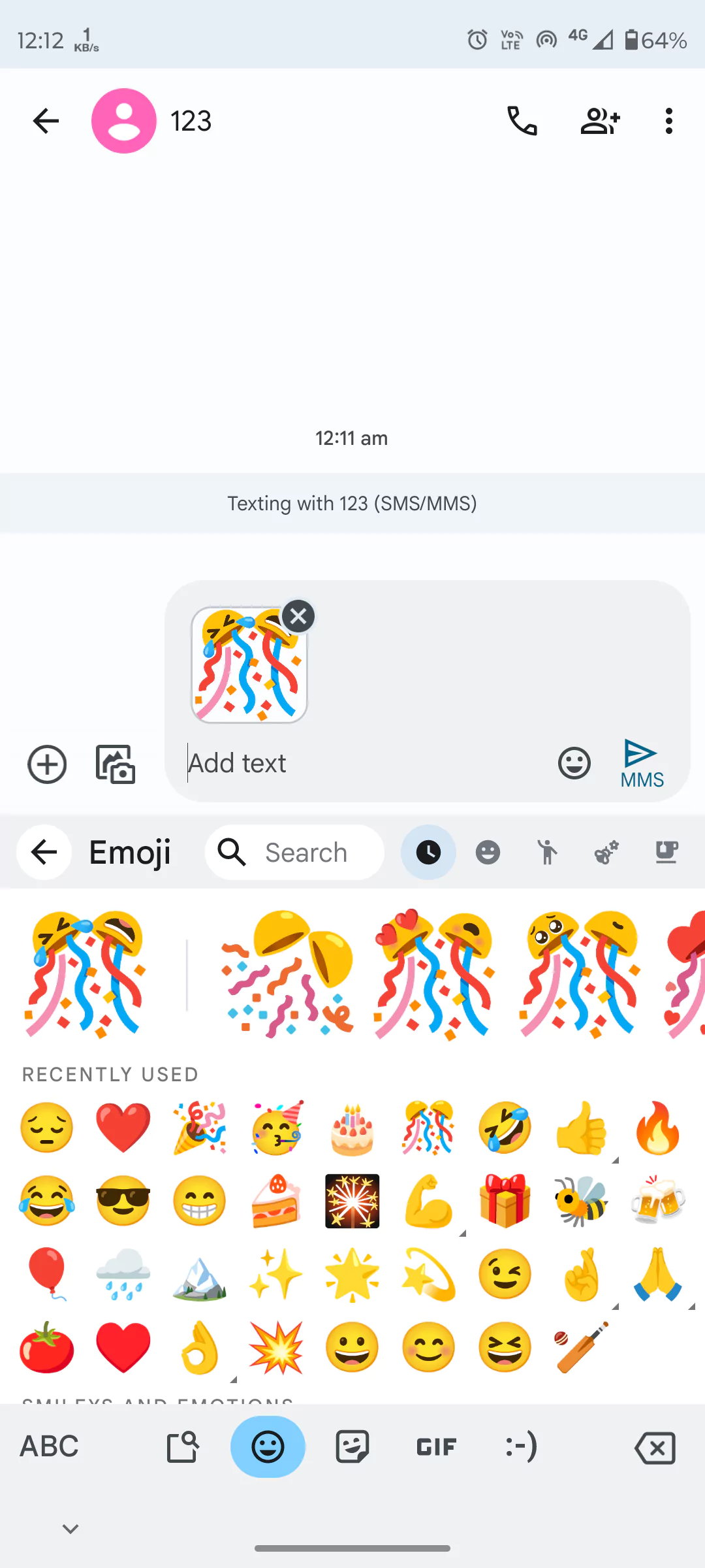 Combine emojis together on android using google keyboard